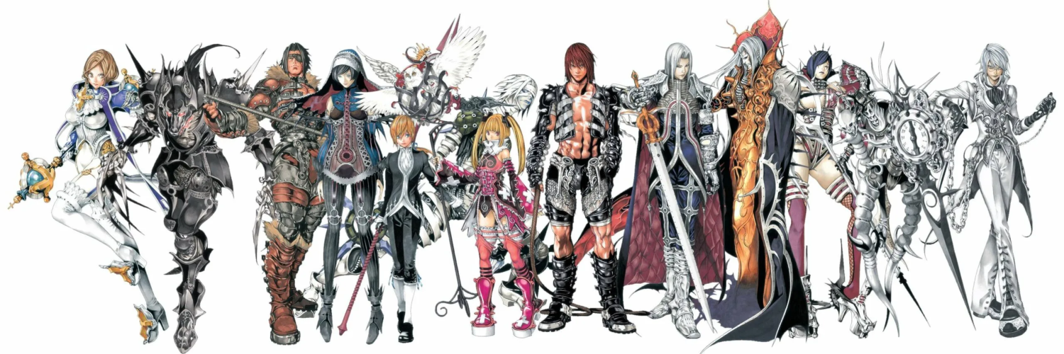Image of all Castlevania Judgement fighters standing together.